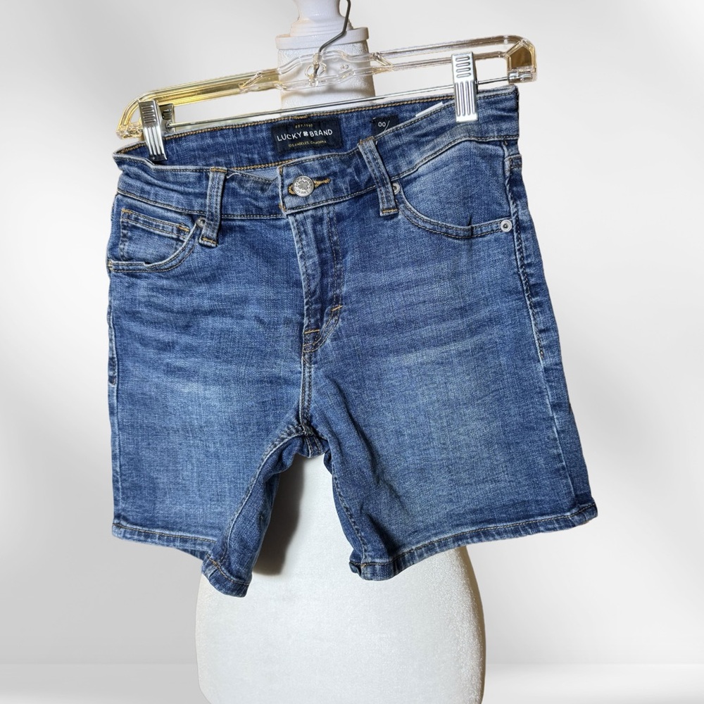 Lucky Brand Medium Wash Denim Jean Shorts
